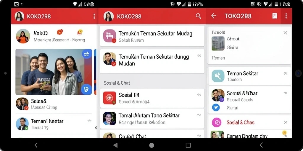 Tampilan antarmuka KOKO288 yang menarik dan mudah digunakan.