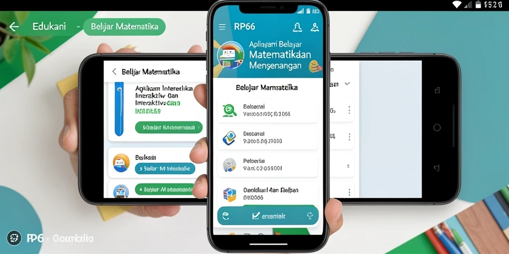 Tampilan antarmuka aplikasi RP66 yang menarik dan interaktif.