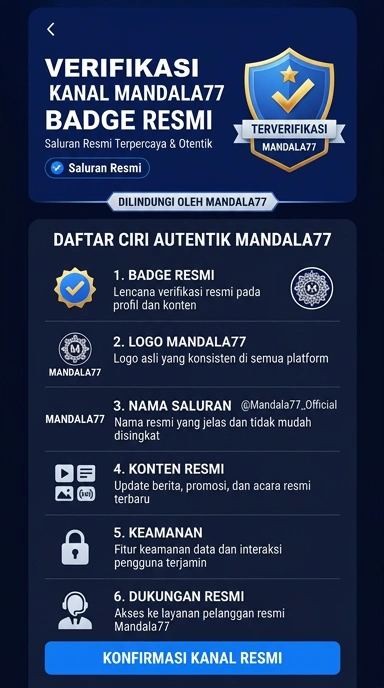 Kanal Resmi Mandala77 untuk Pengguna Android